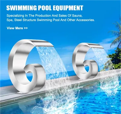 Havuzlar için su düşer